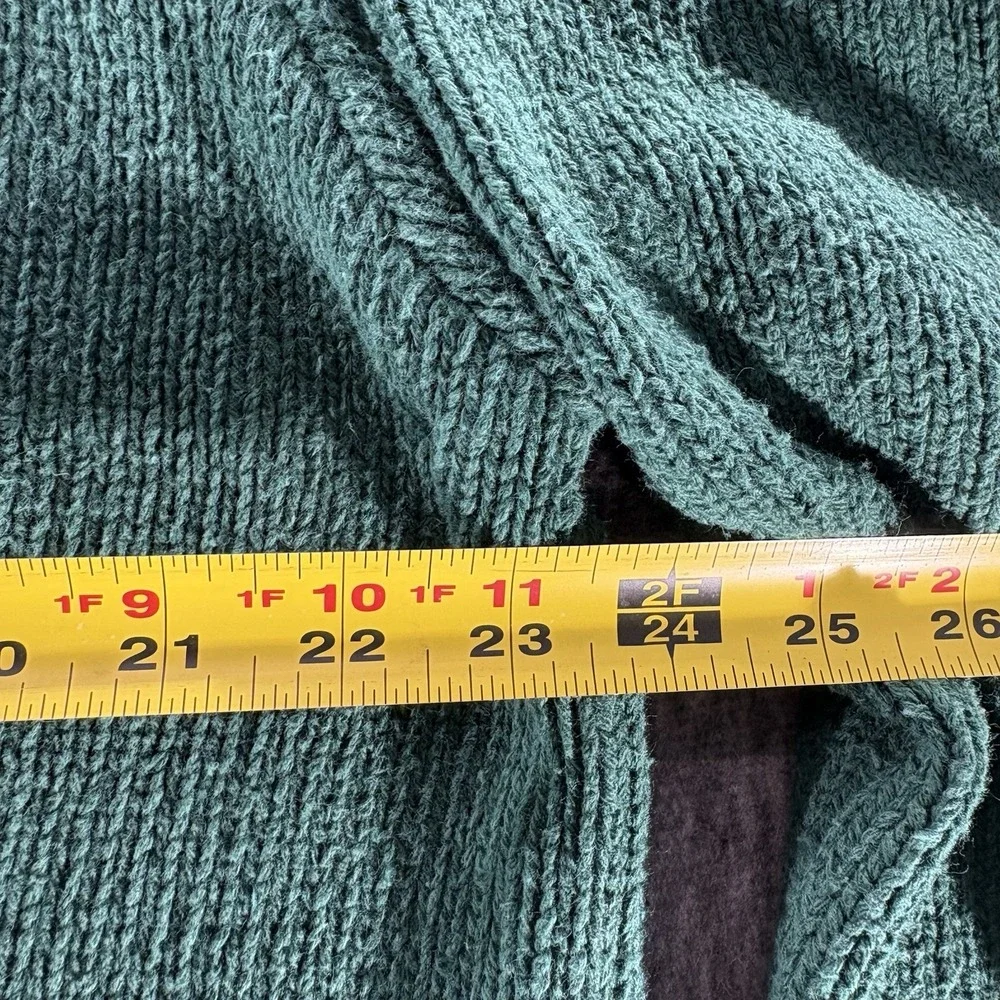 Vintage Polo Ralph Lauren Sweater Mens XL Green Cotton Knit Crew Neck Pony Logo